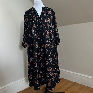J Jill Wearever Midi Shirtdress - XL, NWOT